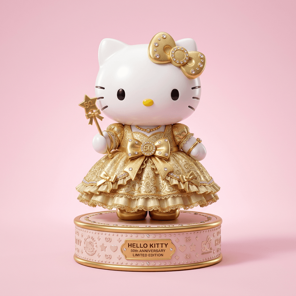 Kitty 50th Anniversary Figure
